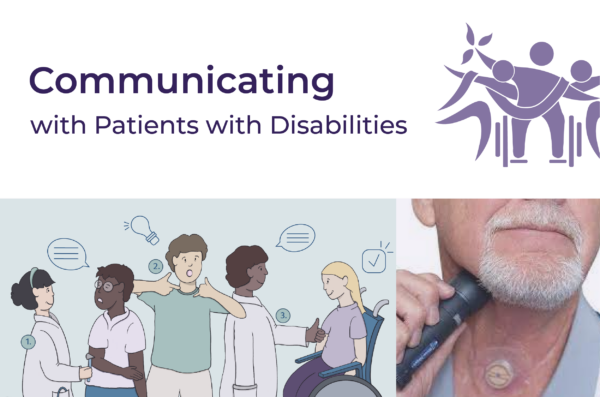 Communicating with patients with disabilities