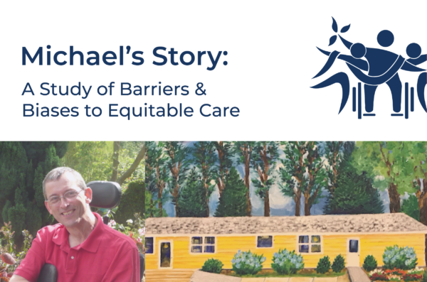 Michael's story. A study of barriers and biases to equitable care.